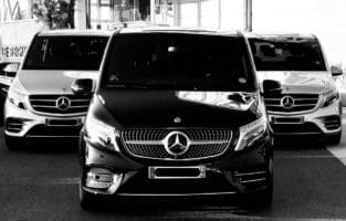 van Mercedes avec Chauffeur Privé Biarritz pour l'évènementiel à Biarritz