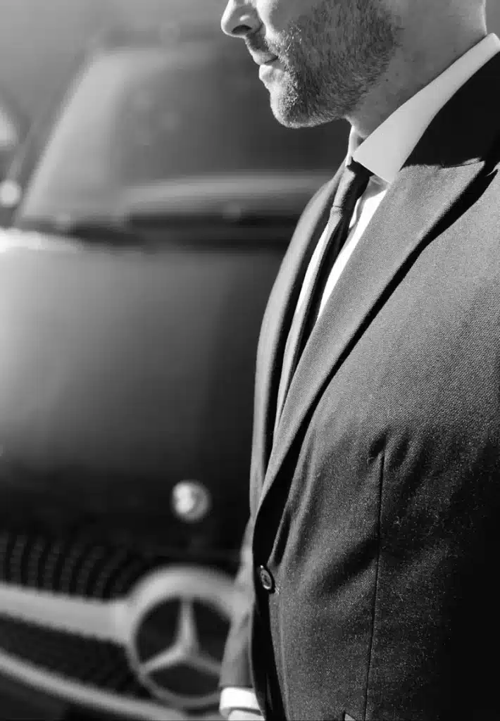 Private car, chauffeur, and taxi service in Biarritz, available for hourly or daily rentals