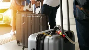 Taxi Biarritz - File d'attente à l'aéroport