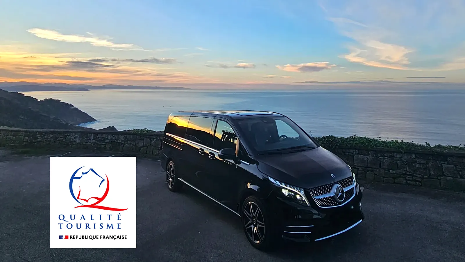 VTC Biarritz Chauffeur service Labellisé Qualité Tourisme 2025
