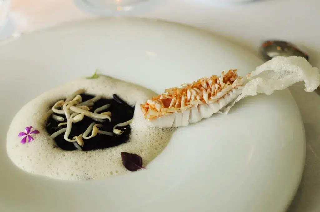 Michelin-starred dish from San Sebastian, showcasing its world-renowned culinary excellence