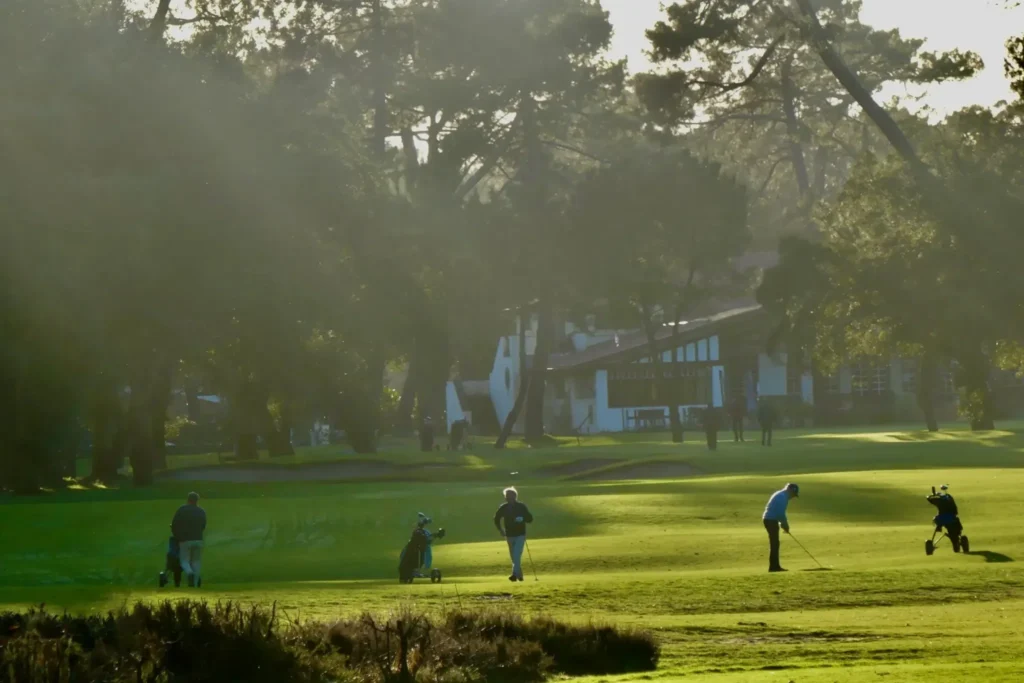Golf course in Hossegor, Landes — private chauffeur Hossegor
