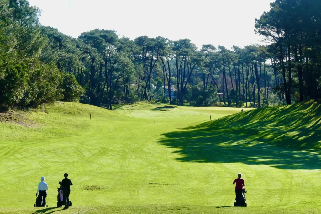 Golf de Chiberta Anglet fairway pins maritimes – transfert VTC golfeurs