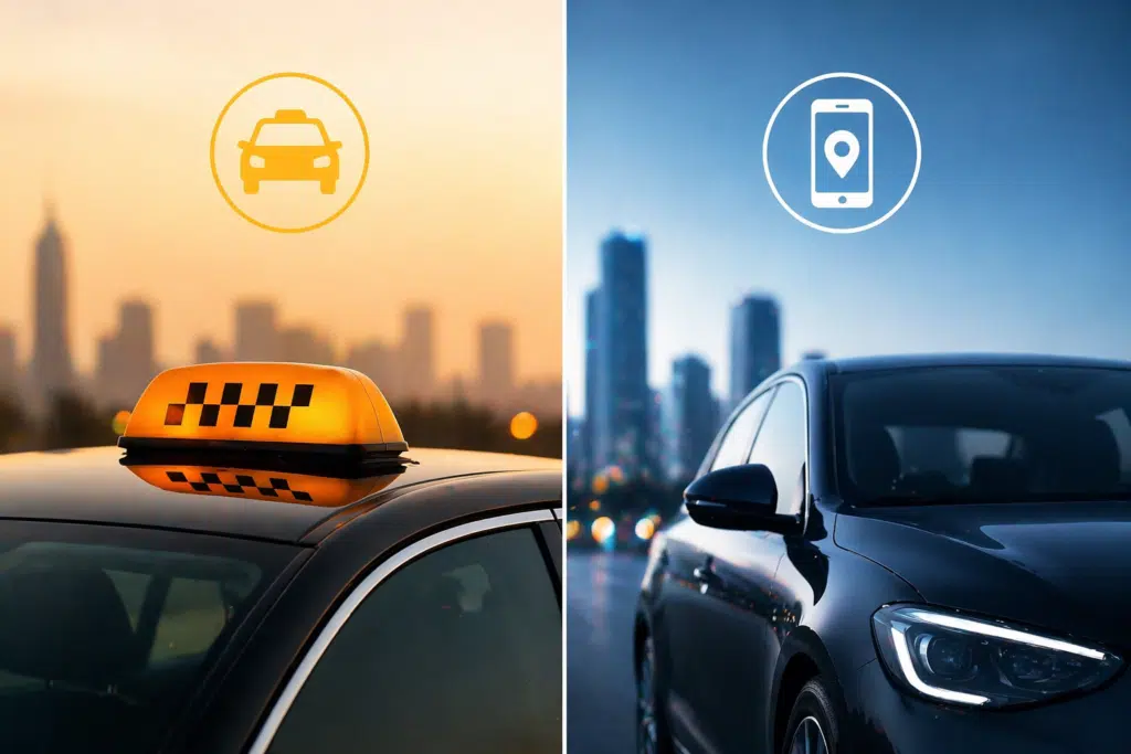 Différences Taxi VTC